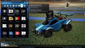 Game of Rocket League with AbleGamers Flag