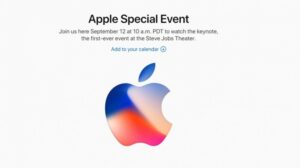 Apple Special Event September 2017