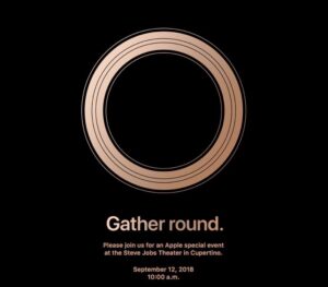 September 2018 iPhone Event Invite
