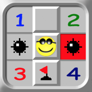 Minesweeper Deluxe logo