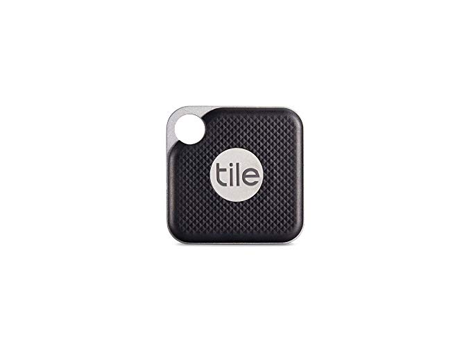 Picture of black tile with white tile logo