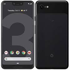 Picture of front and back of Pixel 3