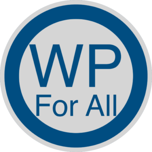 The WP For All Logo